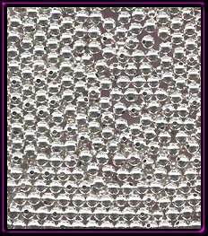 Silver plated 4mm round beads