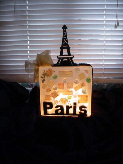 French Theme Nightlight