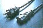 Computer And Monitor Power Cord Cable.
