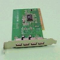 5 Port USB 2.0 PCI Card (480Mbps)