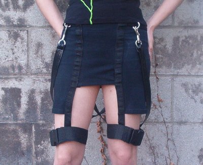 Mass Destruction - Leg Strap Skirt SK9-7004