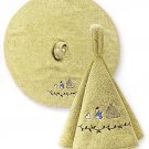Ghibli - Totoro - Loop Round Towel - Totoro & Chu & Sho Totoro Embroidered - kurumi - beige (new)