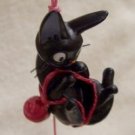 2 left- Wind Chime -Yarn- Natural Rose Quartz- Jiji - Kiki's Delivery Service - no production (new)