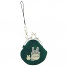 Mini Purse Gamaguchi - Totoro & Sho Embroidered - Hook & Strap - Synthetic Leather - 2011 (new)