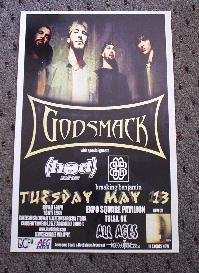 GODSMACK rare promotional Concert TOUR poster collectible