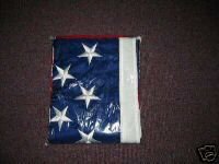 5x8 US FLAG EMBROIDERED STARS SEWN STRIPES