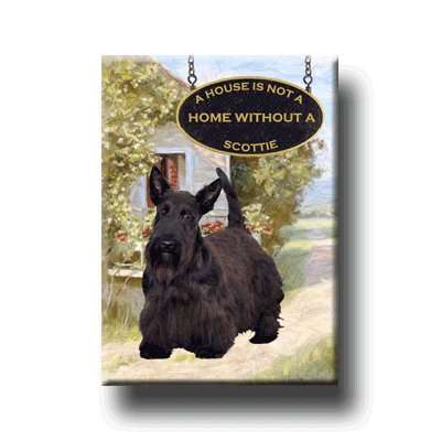 SCOTTISH TERRIER A House Is Not A Home FRIDGE MAGNET