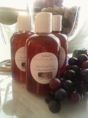 Rose Facial Toner for dry to normal skin (4oz)