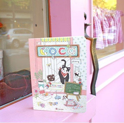 Very Cute Jetoy Coco Cat Animal Theme Any Year Cartoon Planner Diary