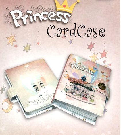 Pretty Retro Carnival Horse Merry Go Round Theme Multipurpose Name Credit Card Case Holder