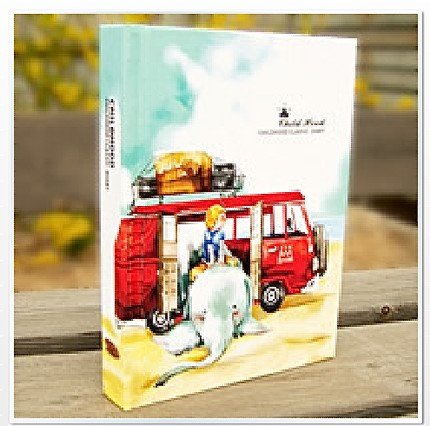 Beautiful Childhood Classic Riding An Elephant Any Year Planner Diary