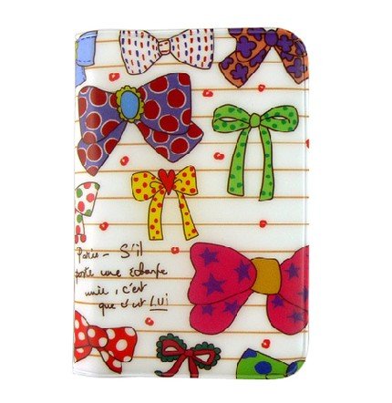 Cute Children Kids And Dog Cartoon Name Credit Card Case Holder