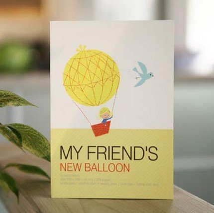 Cute Shinzi Katoh My Friend's New Balloon Any Year Diary Planner