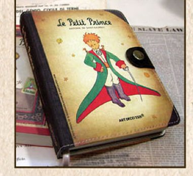 Lovely Le Little Petit Prince Any Year Daily Planner Diary With Faux Leather Cover And Pen