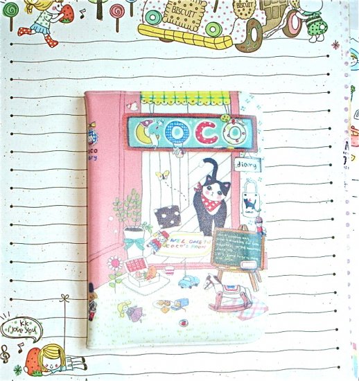 Coco Cat House Name Credit Card Case Holder