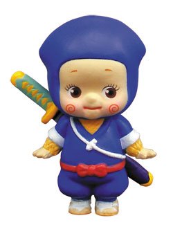 Rose O'Neill Kewpie VS Hattori the Ninja Japan Figure