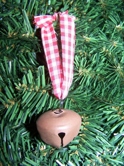 10 Primitive Rusty Jingle Bell Christmas Ornaments Country Rustic