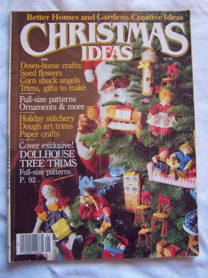 Craft Ideas Magazines on Vintage Christmas Ideas Back Issue Craft Magazines 1980 S 1990 S