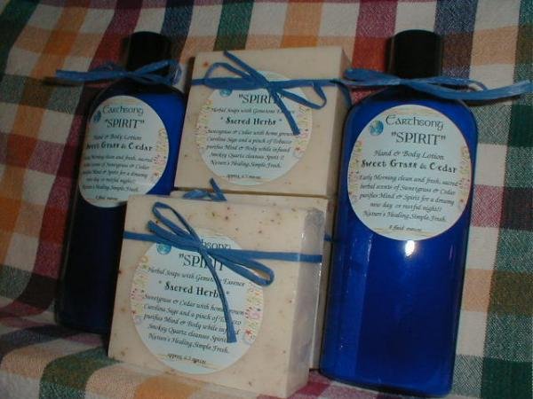 SPIRIT Sweetgrass Cedar Buttery Lotion *EARTHSONG*