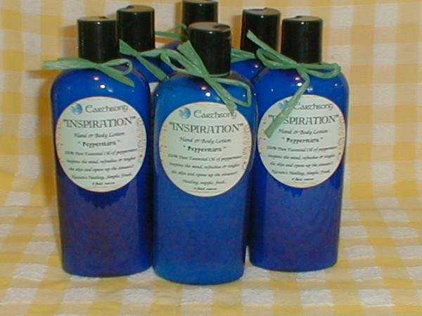 YummY *PEPPERMINT* Tingly Herbal Lotion *EARTHSONG*
