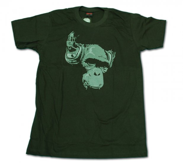 KingKong & Music Funny T-shirt Size L (FREE SHIPPING)