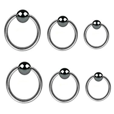 Surgical Steel Captive Bead Ring