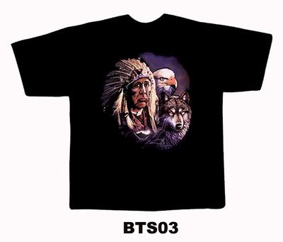 Black colour T-Shirt with Fabric printing Design