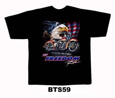 Black colour T-Shirt with Fabric printing Design