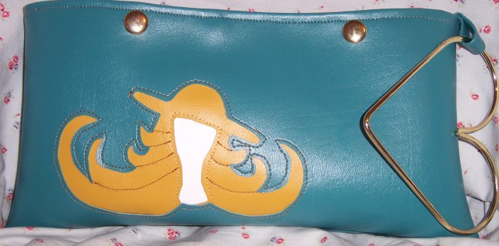 Mod Girls Vinyl Clutch