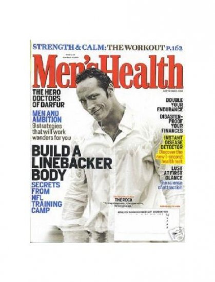 Men's Health Magazine Sept 2006