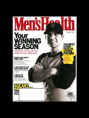 Men's Health. April 2007: David Wright