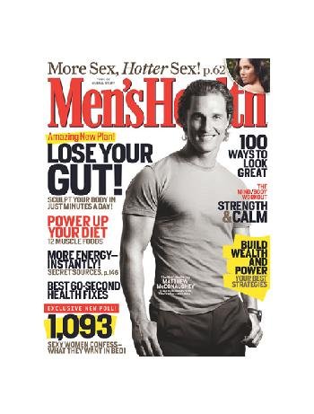 Men's Health March 2008: Matthew McConaughey