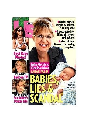 US Weekly Magazine Sarah Palin