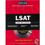 Kaplan LSAT 2000-2001: With CD-ROM with CDROM