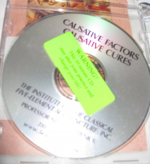 Causative Factors Causative Cures
