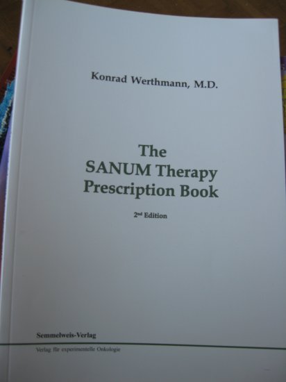 The SANUM Therapy Prescription Book