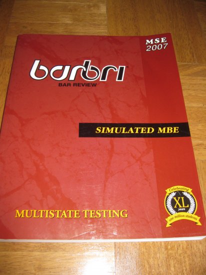 BarBri NY Simulated MBE 2007