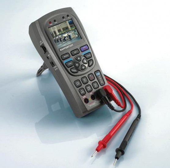 Rapport 337 CCTV Tester w/LCD-PTZ Camera Control-Digital Multimeter