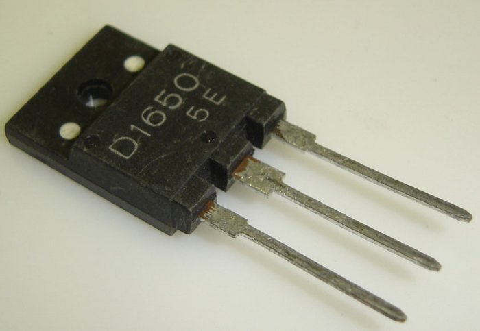 2SD1650 Toshiba Original Horizontal Output w/Damper Diode