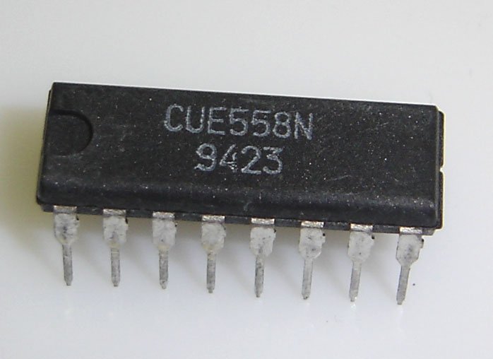 CUE558N Quad Timer Cue IC - Equivalent to NE558N