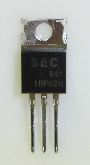 IRF620 Samsung Original 200V - 5A N-Channel Power MOSFET - 5 Pcs