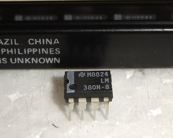 LM380N National Semiconductor Original 2.5W Audio Power Amplifier IC