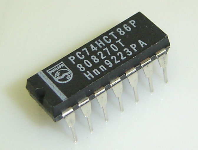 PC74HC86P Philips Original Quad 2-Input EXCLUSIVE-OR Gate