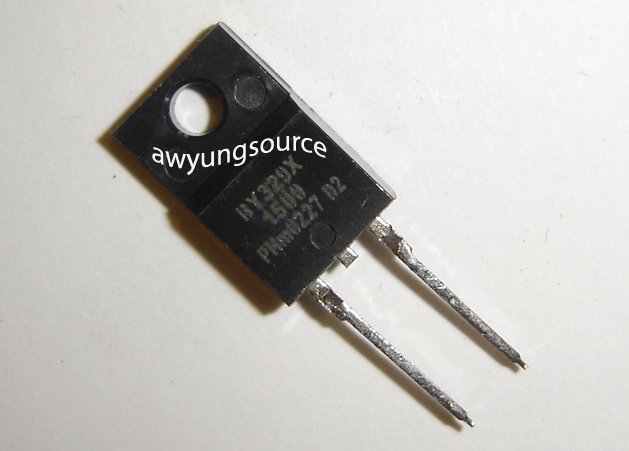 BY329X1500 PHILIPS ORIGINAL DAMPER DIODE FAST, HIGH VOLTAGE