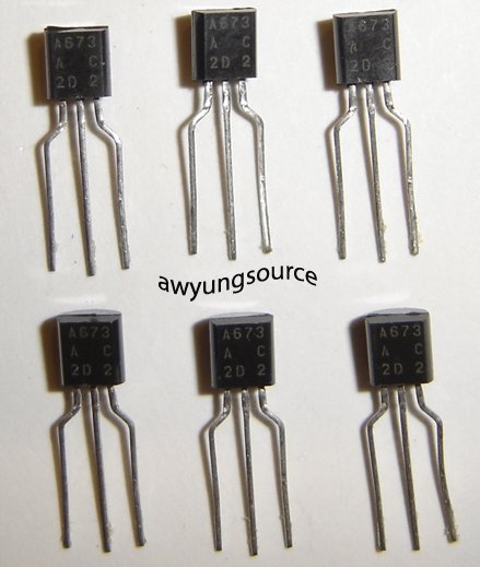 2SA673A HITACHI ORIGINAL SILICON PNP EPITAXIAL TRANS