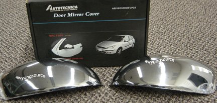 970715 AUTOTECNICA FORD FOCUS MRC-FD56 DOOR MIRROR COVERS - CHROME '00~'04 MODELS