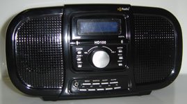 PORTABLE HD RADIO W/DIGITAL CLOCK - WHOLESALE LOTS OF 20 UNITS