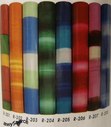 YOGA MAT - MULTICOLOR 1/8"x24"x68" ANTI-SLIP BACKING - HIGH QUALITY TO LAST