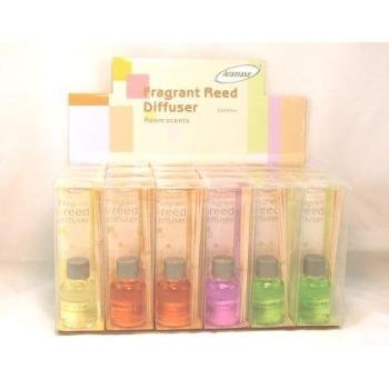 Lot of 24 Fragrant Reed Diffuser Display