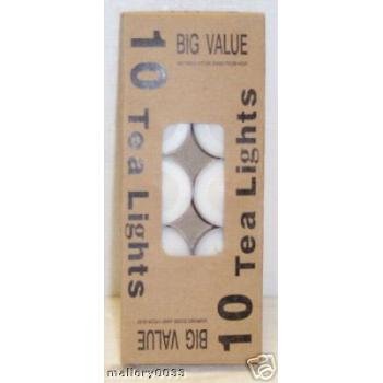 Lot of 72 Packs of 10 Tea Lights